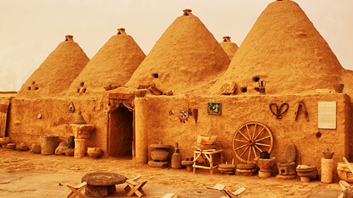 Şuayb Şehri, Kümbet evler Harran